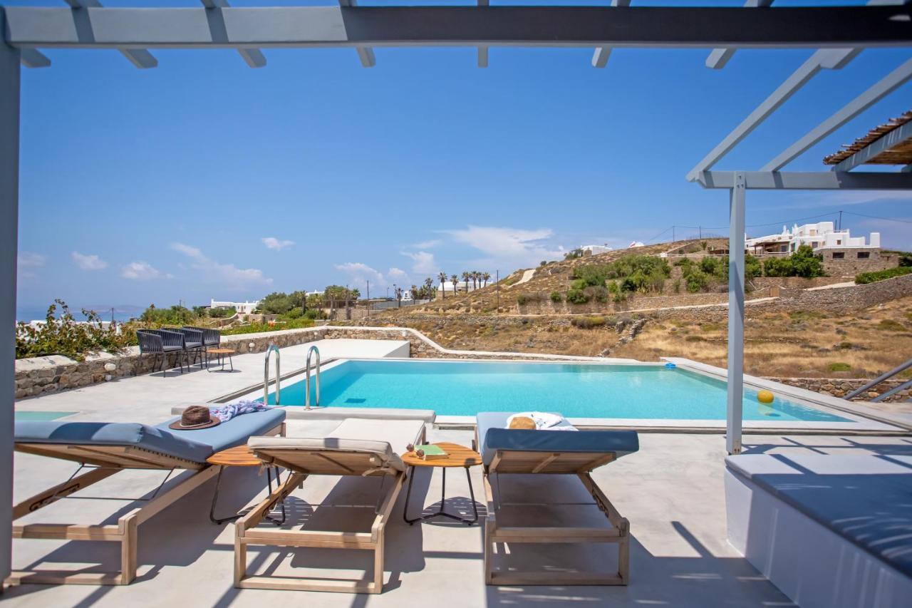 Terra White Seaview Pool Apartments & Suites Mykonos Town Екстер'єр фото
