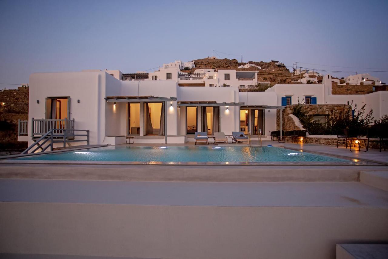 Terra White Seaview Pool Apartments & Suites Mykonos Town Екстер'єр фото