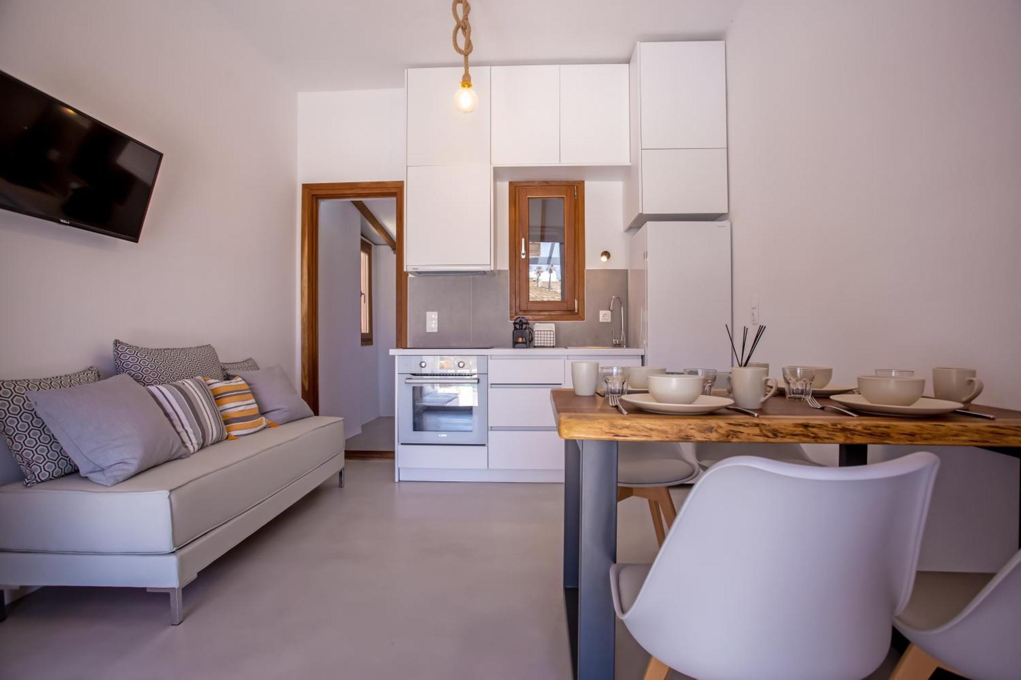 Terra White Seaview Pool Apartments & Suites Mykonos Town Екстер'єр фото